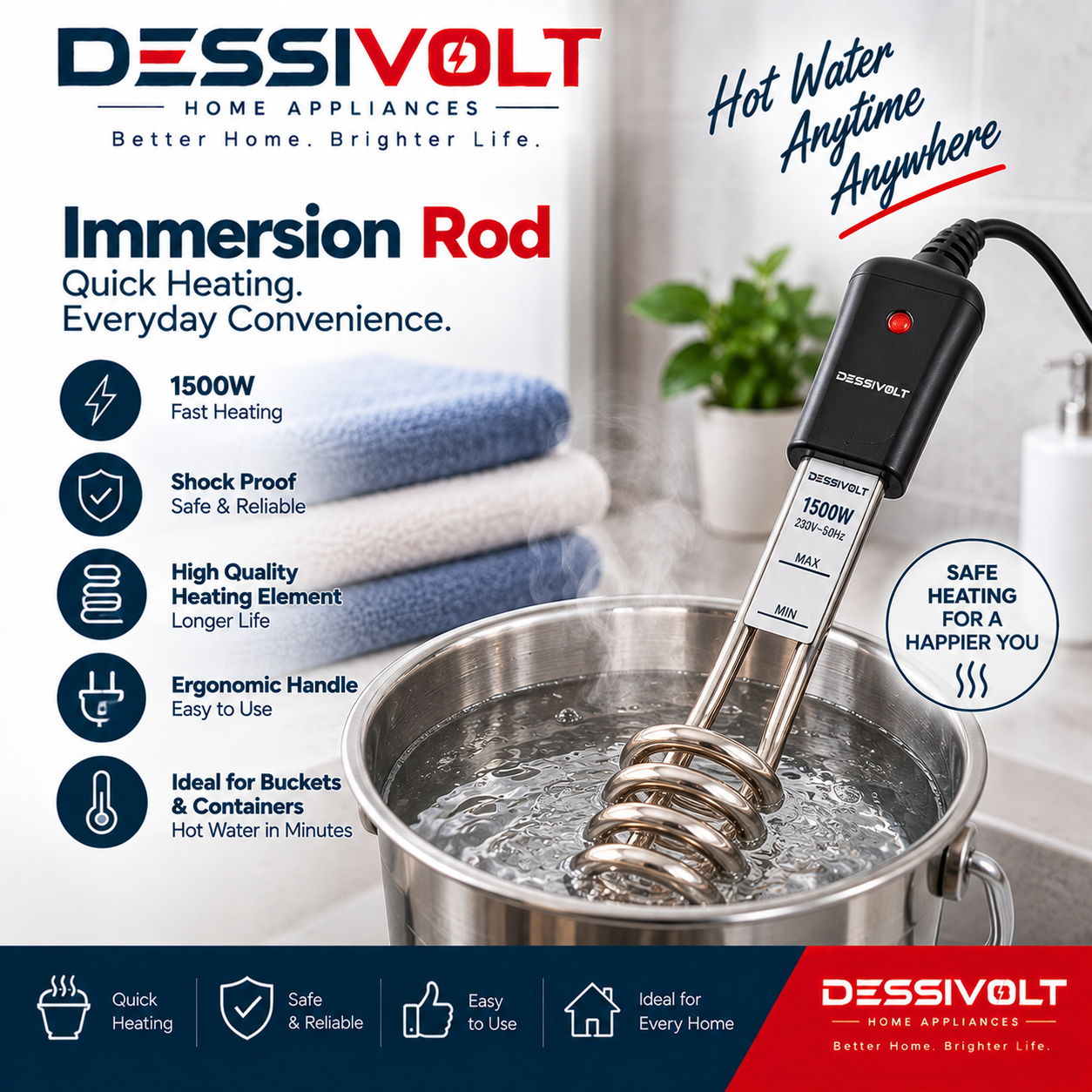 DESSIVOLT Immersion Rod